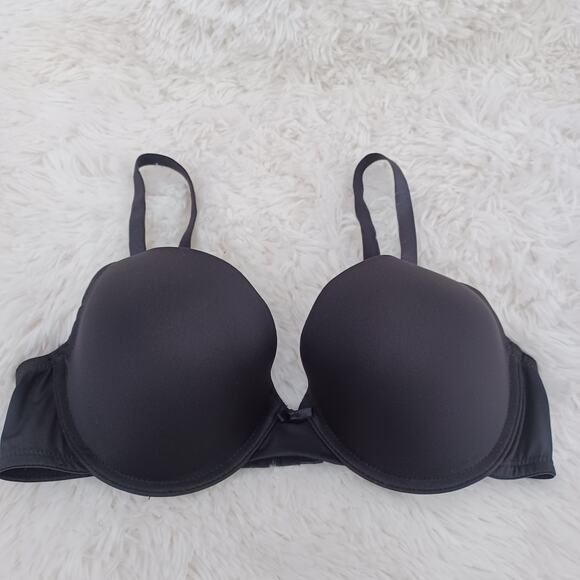 Maidenform Wired Push-Up Black Bra Size 38C - Picture 1 of 5